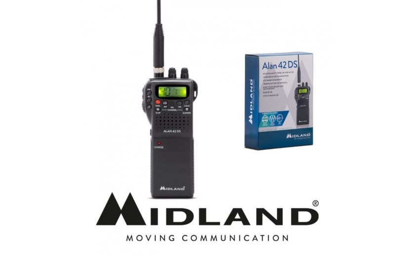 ALAN 42DS IL CB PORTABILE MIDLAND SI RINNOVA CON IL DS
