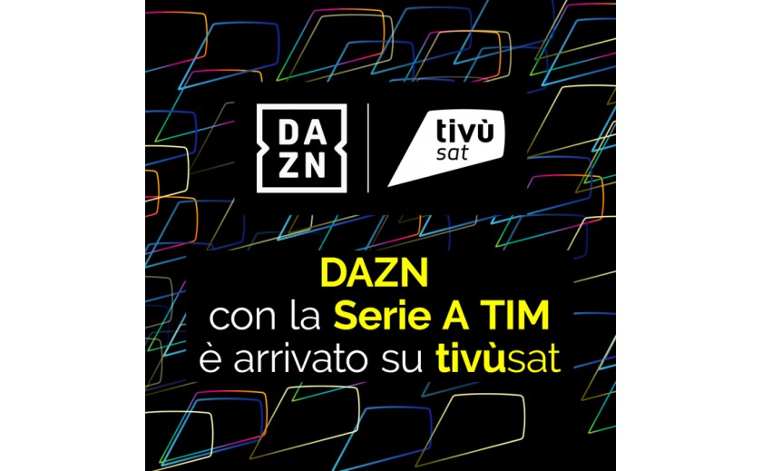 DAZN e la Seria A anche su Tivusat