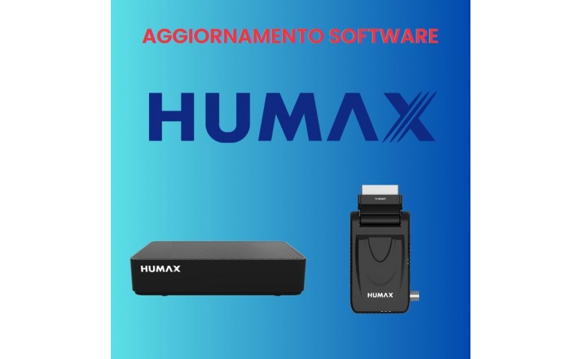 Aggiornamento software decoder Humax