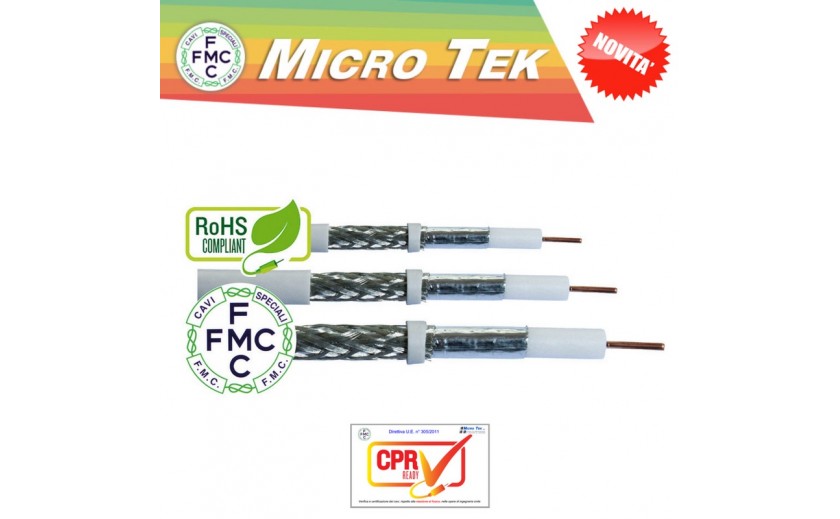 Scopri i nuovi cavi coassiali Micro Tek